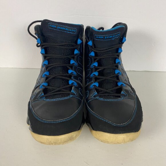 Nike Air Jordan 9 Retro Photo Blue Black 302370 007 Mens Size 8 - Picture 3 of 16